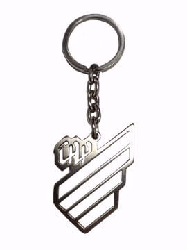 Chaveiro Escudo Aço Inox