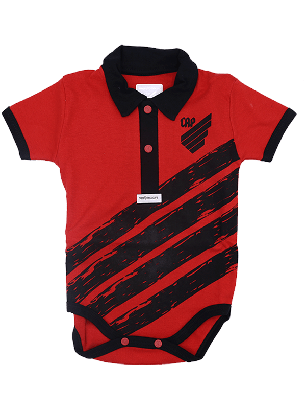 Body Polo Listra Vermelho