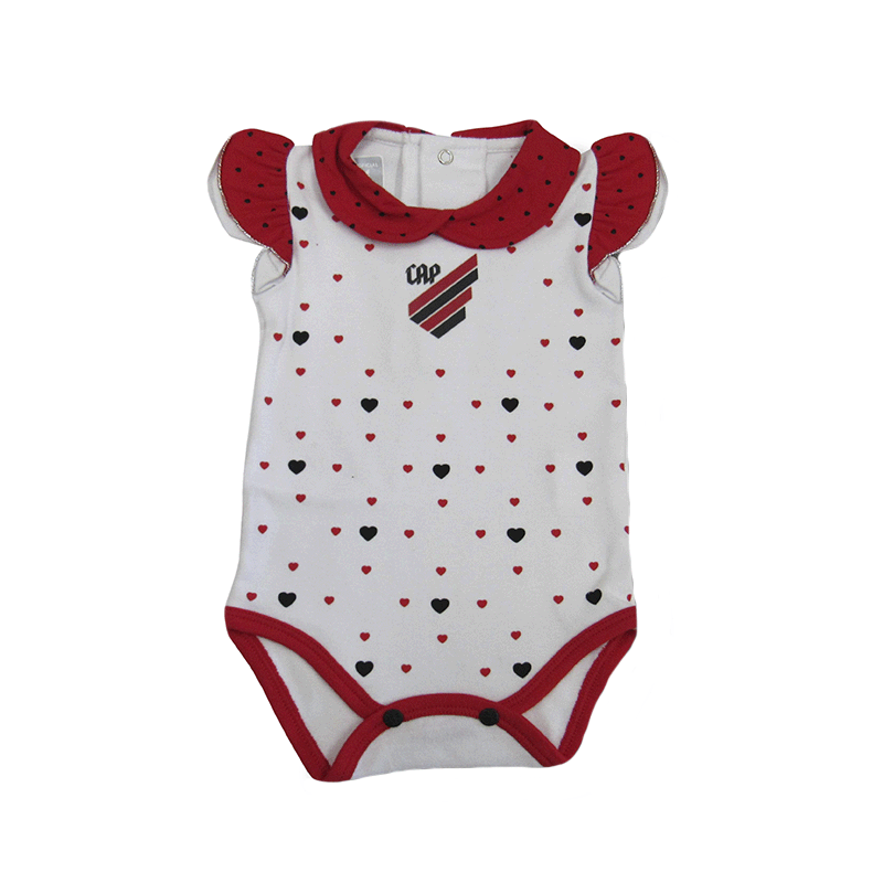 Body Infantil Corações