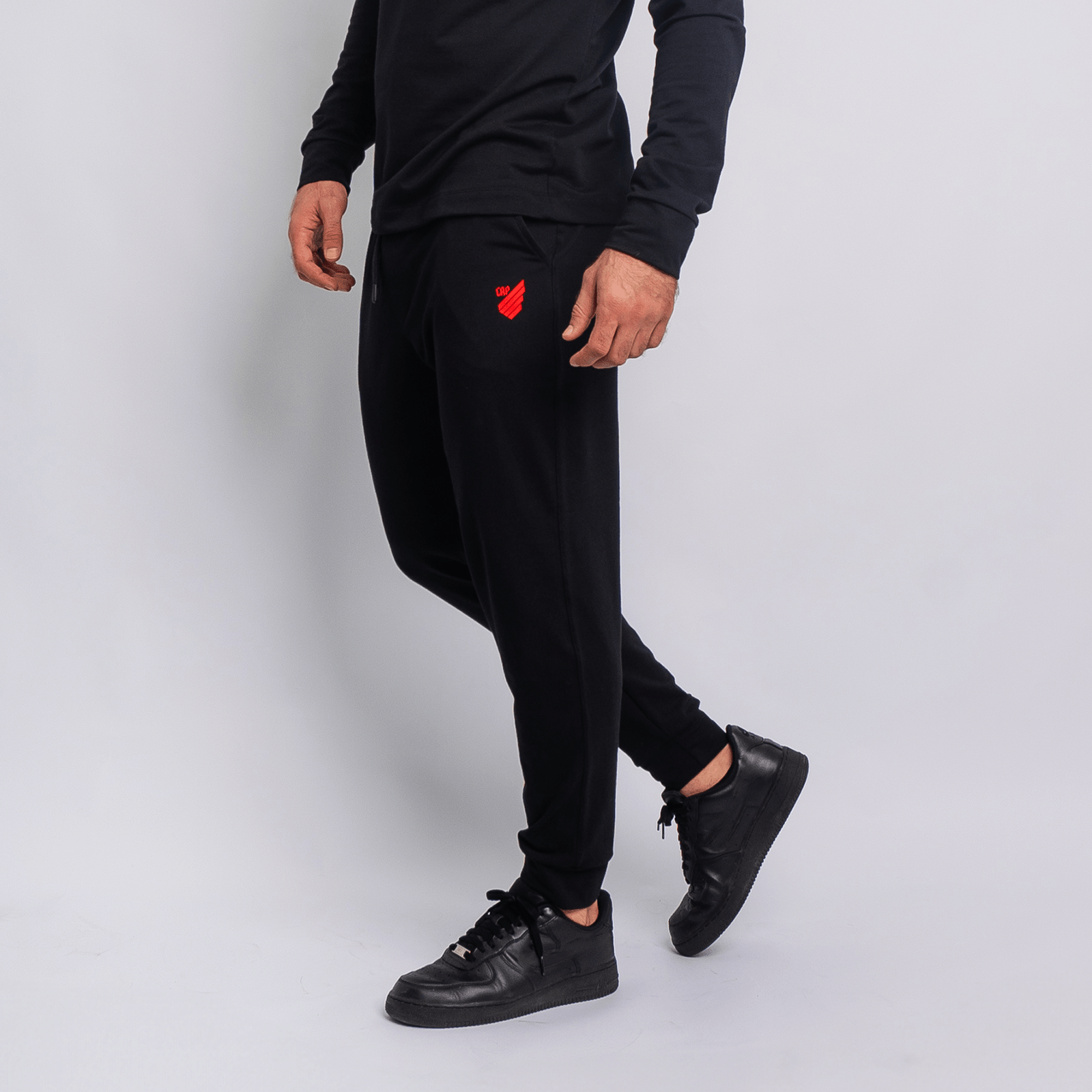Calça Masculina Moletinho Furacão Preta