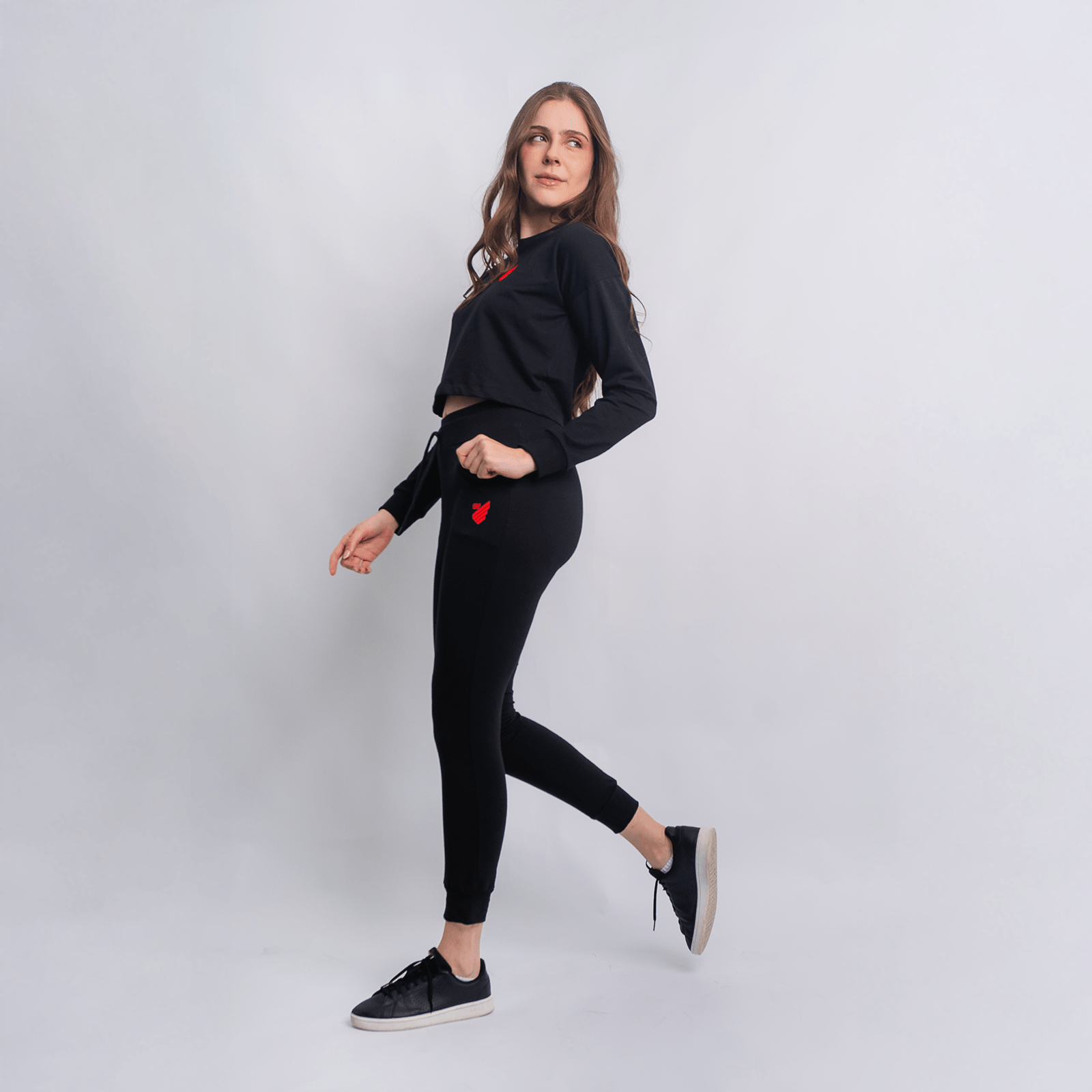 Calça Feminina Moletinho Furacão Preta