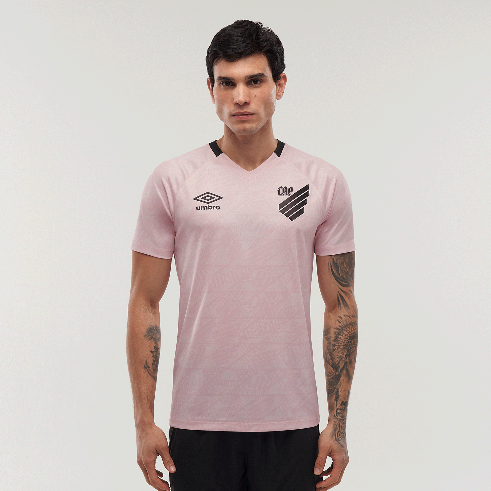 Camisa Masculina Athletico Outubro Rosa 2025