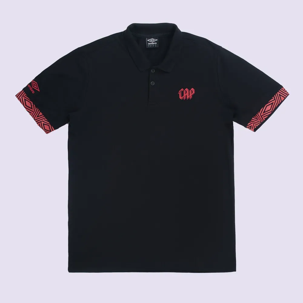 Polo Masculina Athletico Viagem 2026 Preta