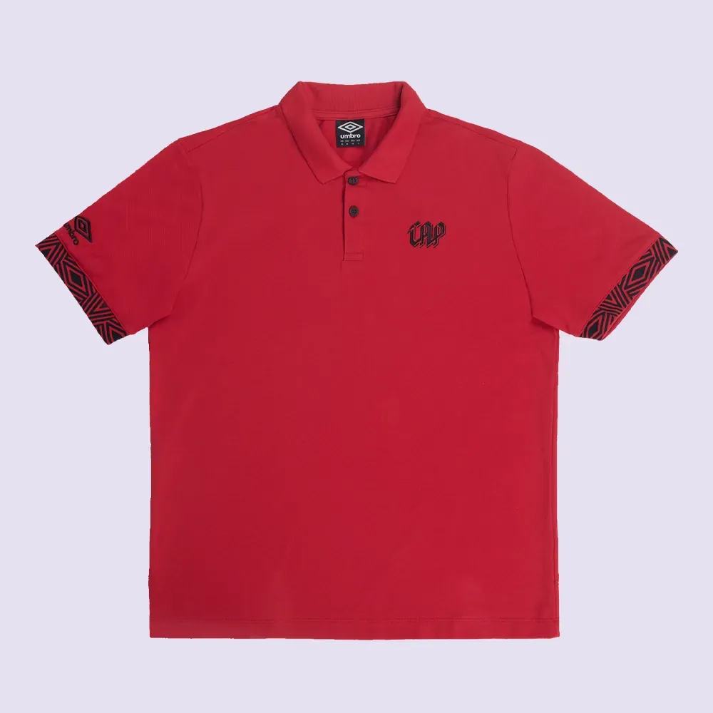 Polo Masculina Athletico Viagem 2026 Vermelha