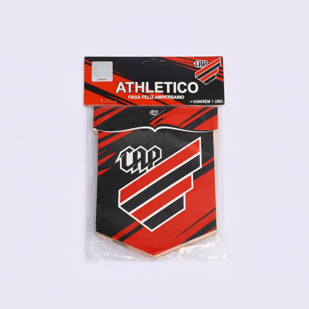 Faixa "Feliz Aniversário" - Athletico Paranaense