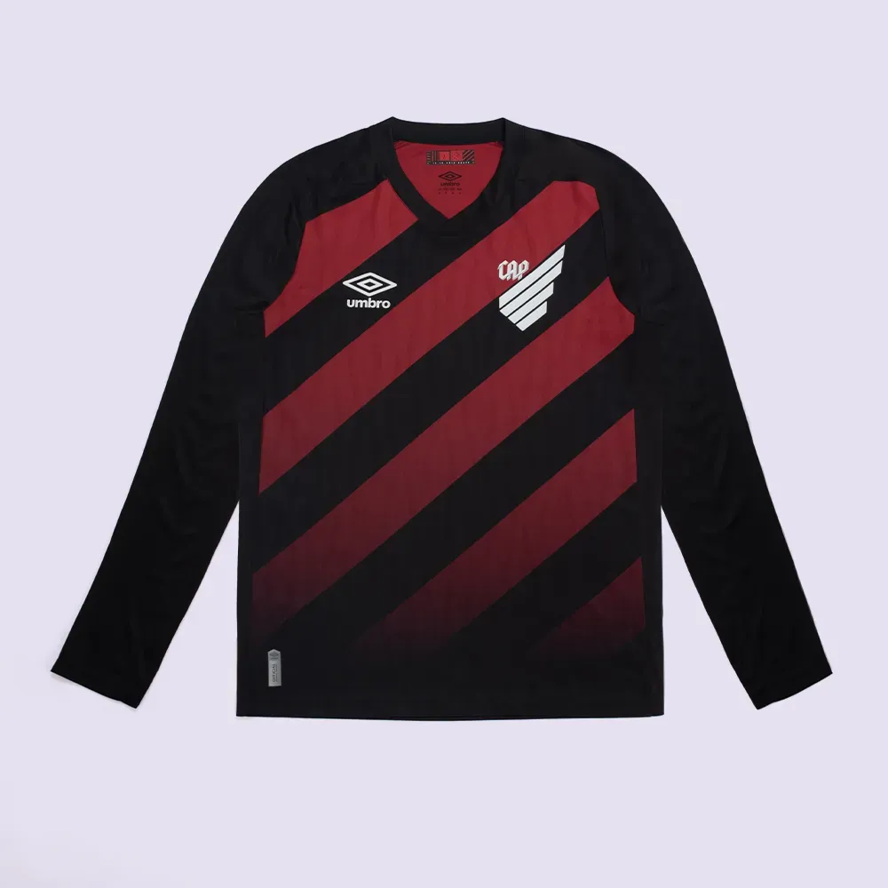Camisa Masculina Manga Longa Athletico Oficial 1 2026