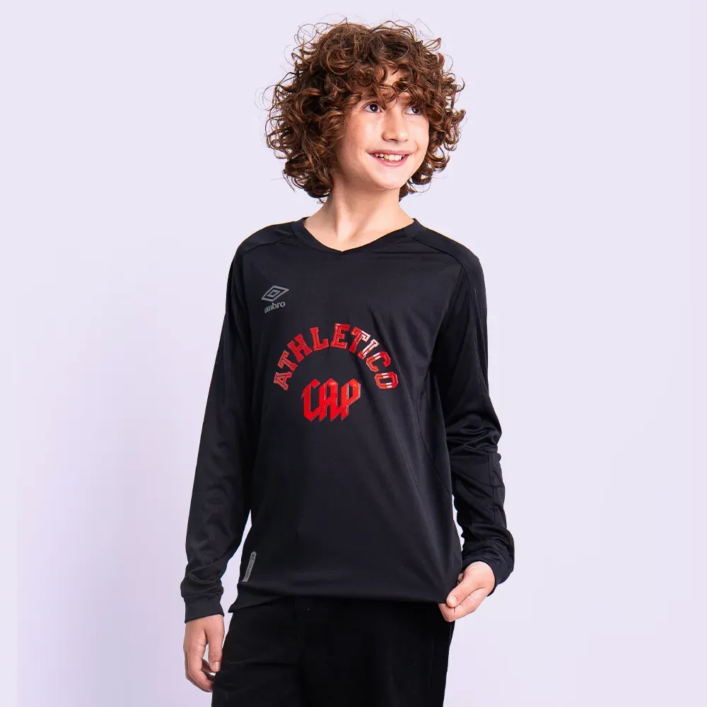 Camisa Juvenil Athletico Goleiro Oficial 2026 Preta
