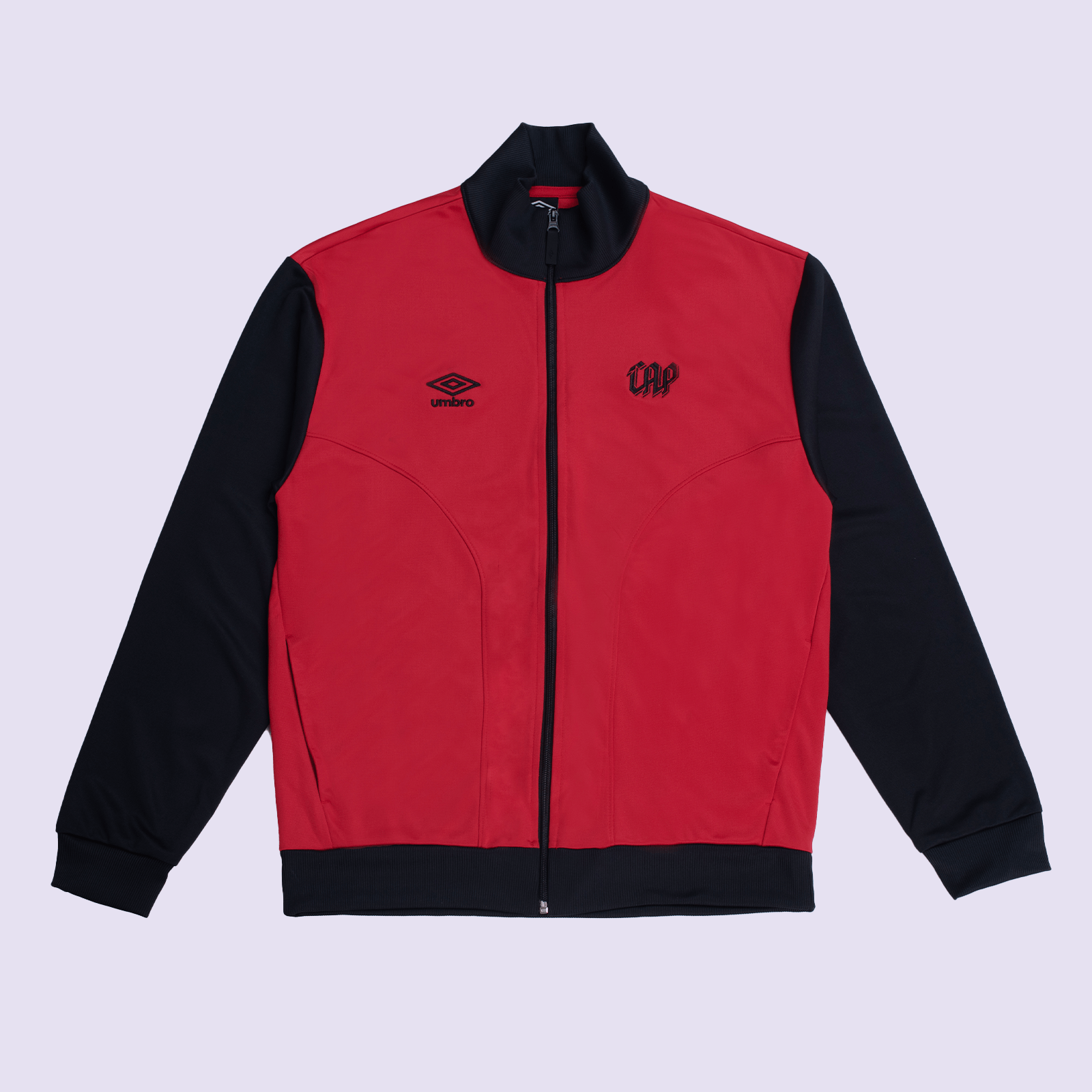Jaqueta Viagem Athletico Atleta 2026 Vermelho e Preto