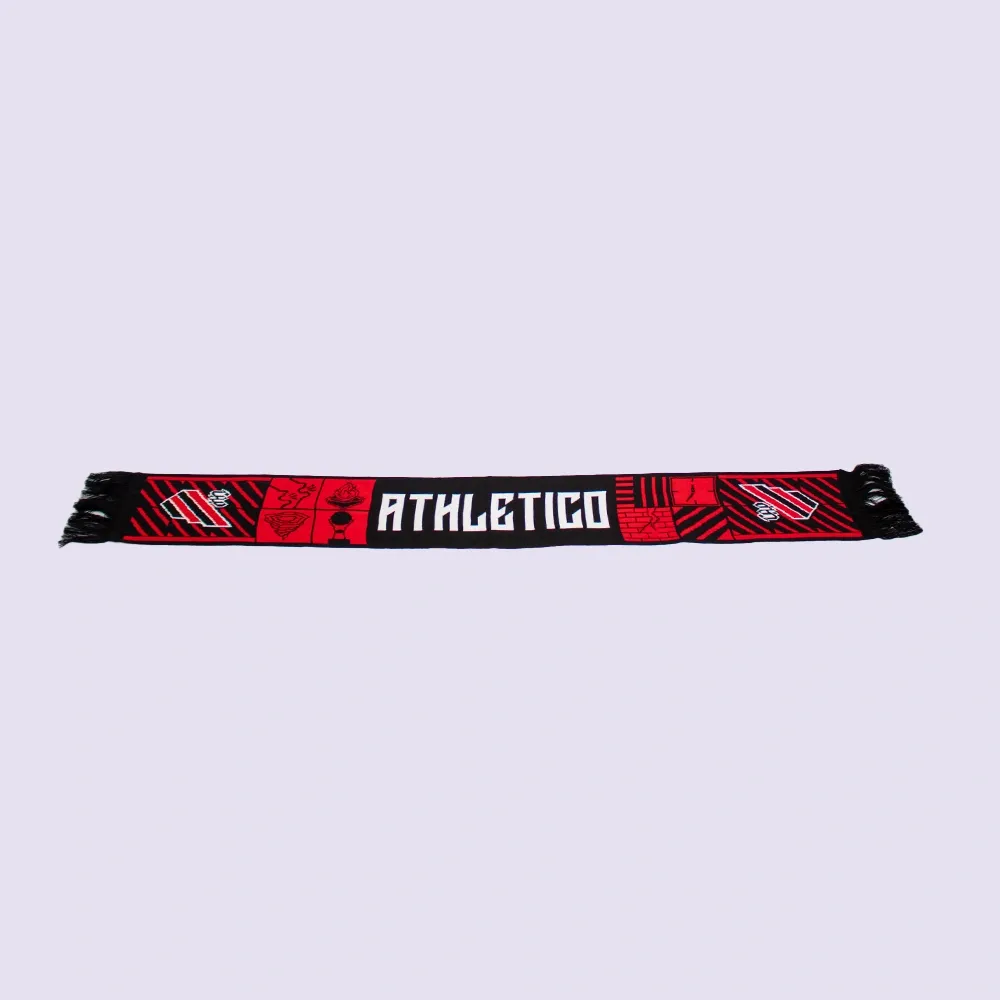 Cachecol Athletico 2026 Vermelho