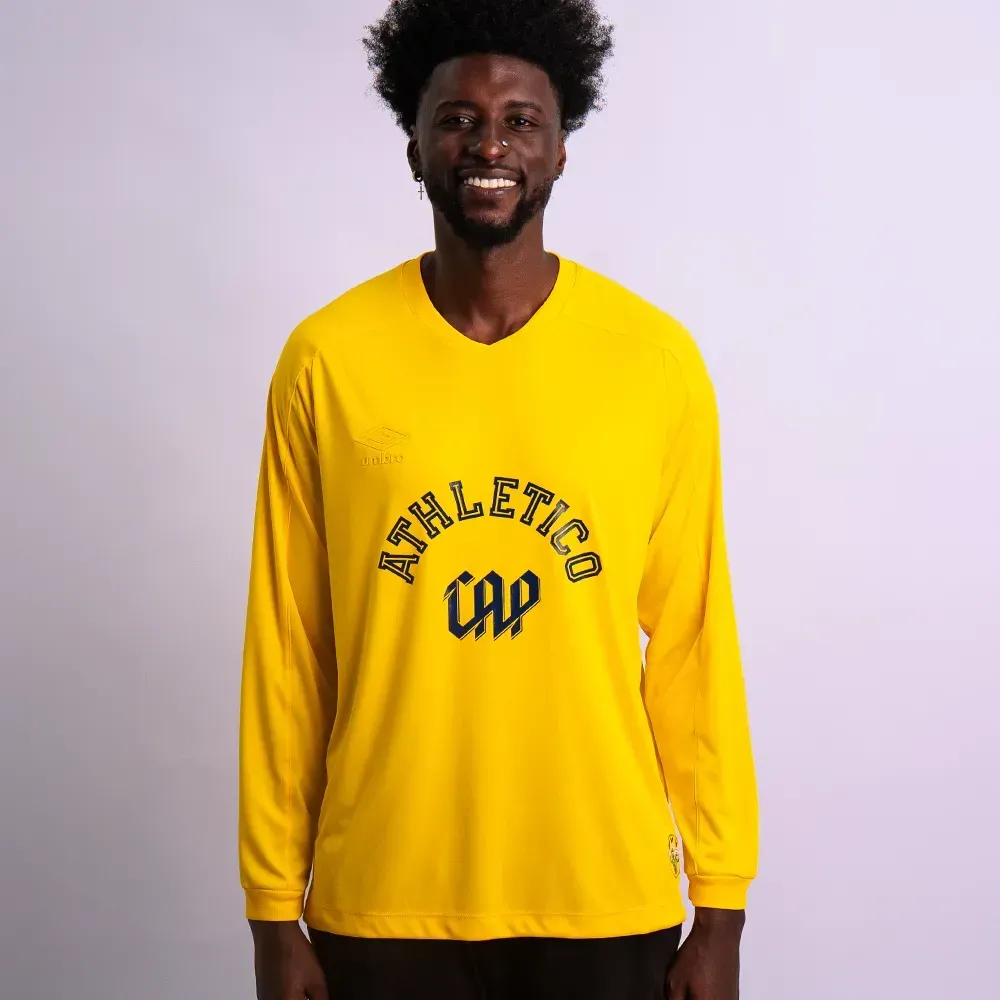 Camisa Masculina Athletico Goleiro Oficial 2026 Amarela